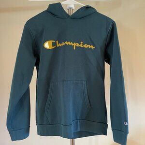 Boy's Champion Sweatshirt Hoodie Size L 14/16 Pre-owned
